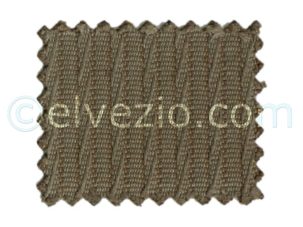 Brown Herringbone Fabric for Fiat 500 C (Topolino C).