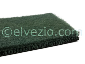 Moquette in Lana colore Verde Chiaro - Base Sintetica