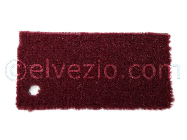 Moquette in Lana colore Vinaccio - Base Sintetica