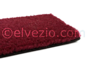 Moquette in Lana colore Vinaccio - Base Sintetica