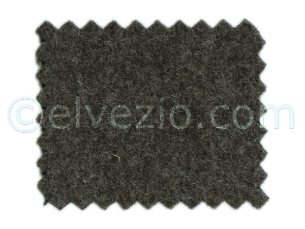 Brown Melange Wool Cloth for Fiat, Alfa Romeo and Lancia from the 50s, 60s and 70s