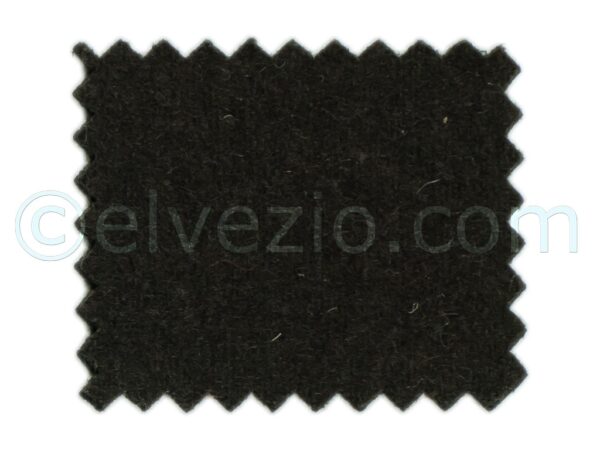 Dark Brown Wool Cloth for Fiat, Alfa Romeo and Lancia from the 50s, 60s and 70s.
