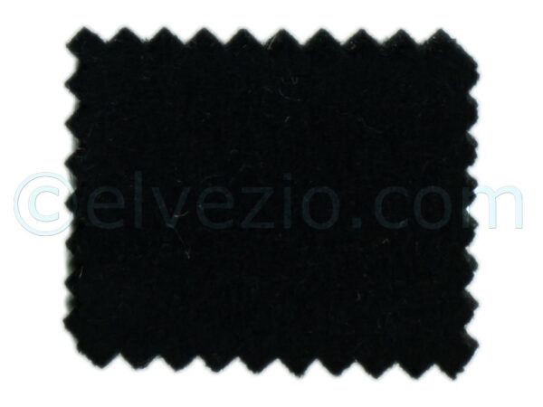 Black Wool Cloth for Fiat, Alfa Romeo and Lancia from the 50s, 60s and 70s.