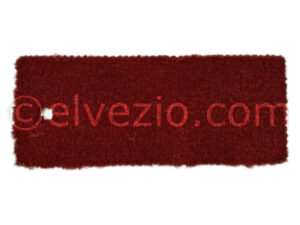 Moquette in Acrilico colore Bordeaux - Base Sintetica