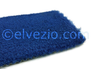 Moquette in Acrilico colore Blu Medio - Base Sintetica