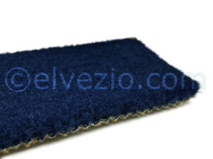 Moquette in Acrilico colore Blu Medio - Base Naturale