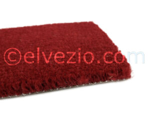 Moquette in Lana colore Bordeaux - Base Naturale