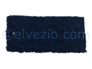 Moquette in Lana colore Blu Medio - Base Naturale