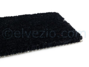 Moquette in Lana colore Nero - Base Naturale