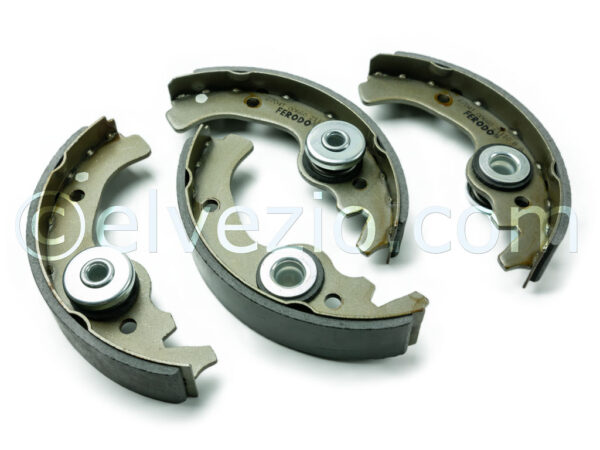 Rear Brake Shoes With 170 mm Diam. Drum - PREMIER FERODO.