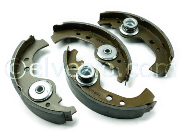 Rear Brake Shoes With 185 mm Diam. Drum  - PREMIER FERODO.