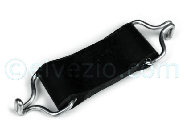 Silencer Support Hanger for Fiat 1100 R, 124 Berlina, Special, Coupè and Spider, 125 Berlina, 1300-1500 Berlina and 132. Ref. O.E. 4126729.