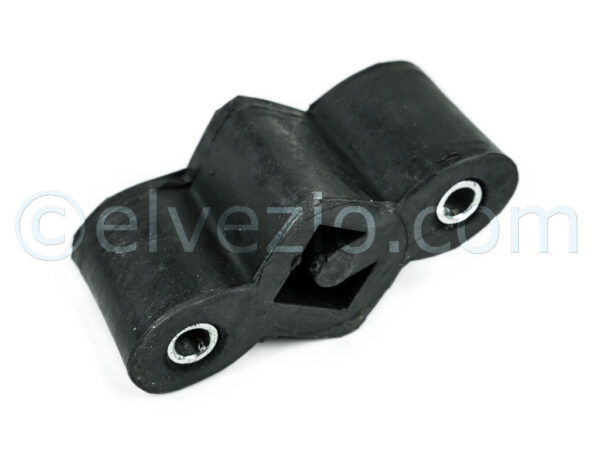 Exaust Support Hanger - Diameter Holes 6 mm for Fiat 124 Berlina, 124 Special, 124 Coupè, 124 Spider, 127, 128 Belina and 128 Coupè. Ref. O.E. 4312281.