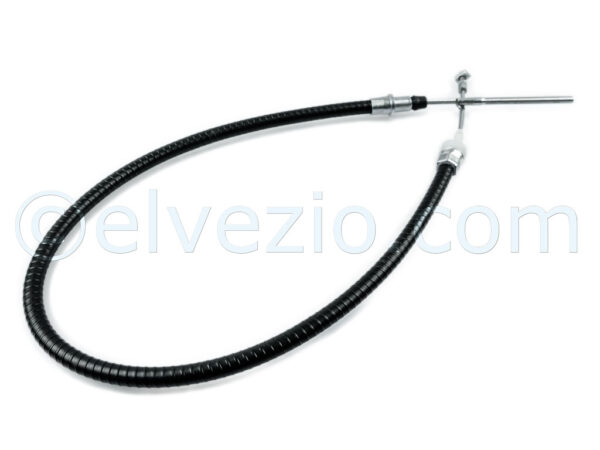 Cavo Frizione per Fiat 124 Berlina fino al 1968. Misura Guaina 735 mm. Misura Cavo 930 mm. Rif. O.E. 4141755-4152672.
