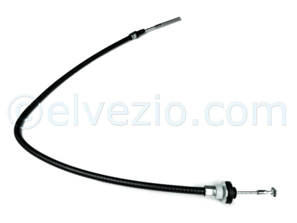 Cavo Frizione per Fiat 124 Berlina dopo il 1972. Misura Guaina 760 mm. Misura Cavo 960 mm. Rif. O.E. 4264074-4285116.
