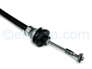 Cavo Frizione per Fiat 124 Berlina dopo il 1972. Misura Guaina 760 mm. Misura Cavo 960 mm. Rif. O.E. 4264074-4285116.