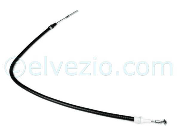 Cavo Frizione per Fiat 124 Spider e 124 Coupé fino al 1973. Misura Guaina 710 mm. Misura Cavo 900 mm. Rif. O.E. 4231330