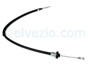 Cavo Frizione per Fiat 124 Spider e 124 Coupé dopo il 1973. Misura Guaina 710 mm. Misura Cavo 905 mm. Rif. O.E. 4297126