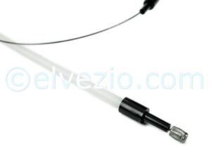 Cavo Apertura Cofano per Fiat 124 Spider, 124 Coupé e 124 Berlina. Misura Guaina 780 mm. Misura Cavo 1150 mm. Rif. O.E. 4135975-4163409-4274553 4274554