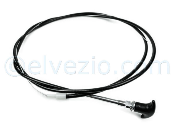 Cavo Apertura Cofano per Fiat 1300-1500 Berlina. Misura Guaina 1810 mm. Misura Cavo 2270 mm. Rif. O.E. 4061949