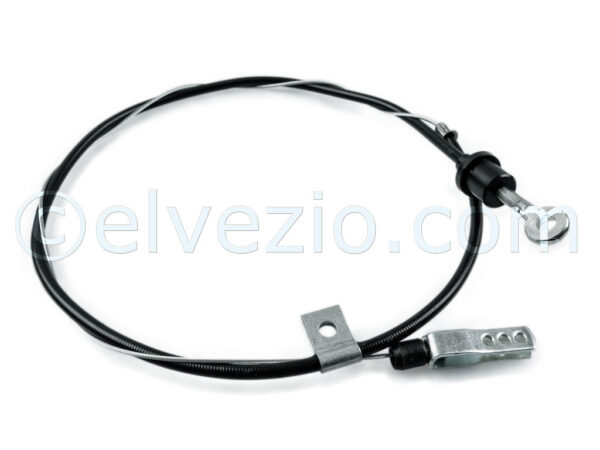 Cavo Motorino Avviamento per Fiat 500 F, 500 L fino al 1971 e Autobianchi Bianchina Berlina Base F e Bianchina Cabriolet Base F. Misura Cavo 1150 mm. Rif. O.E. 4111483-4117460