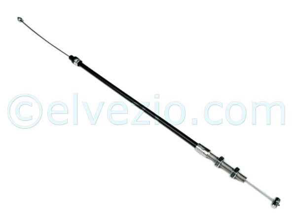 Cavo Acceleratore A Pedale per Fiat 124 Spider Europa 1975-82. Misura Guaina 300 mm. Misura Cavo 510 mm. Rif. O.E. 4354211
