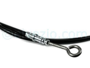 Cavo Acceleratore A Pedale per Fiat 500 Giardiniera Base F e Autobianchi Bianchina Panoramica Base F. Misura Guaina 960 mm. Misura Cavo 2400 mm. Rif. O.E. 4127153-4132151