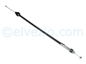 Cavo Acceleratore A Pedale per Fiat 124 Spider America dal 1982. Misura Guaina 400 mm. Misura Cavo 600 mm. Rif. O.E. 4442438.