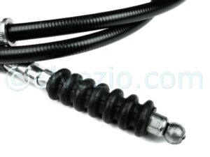 Cavo Freno A Mano per Fiat 124 Spider e 124 Coupè. Misura Guaina 720+715 mm. Misura Cavo 2040 mm. Rif. O.E. 4151692