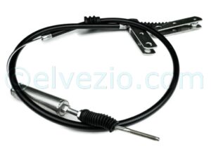 Cavo Freno A Mano - Sistema ATE per Alfa Romeo Duetto Coda Tronca, Junior Zagato e Montreal. Misura Guaina 980 mm. Misura Cavo 1490 mm. Rif. O.E. 105574203003-60517076