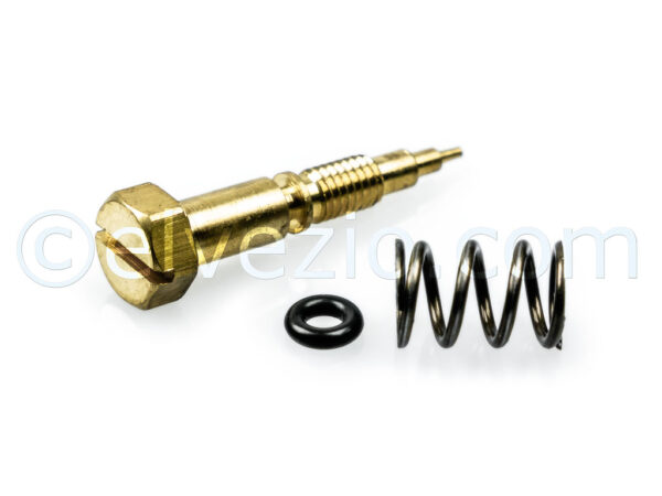 AB0130PC_vite_regolazione_aria_carburatore_weber_26imb10_fiat_nuova_500_n_d_f_l_r_giardiniera_my_car_francis_lombardi_elvezio_esposito