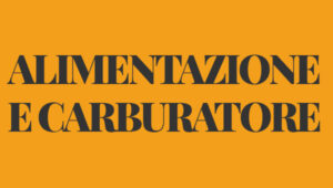 Alimentazione e carburatore Autobianchi Bianchina Berlina