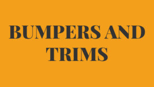Bumpers and Trims FIAT 500 N
