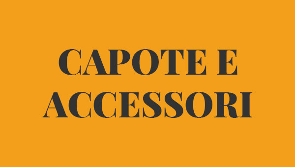 Capote e accessori FIAT 600 - Elvezio