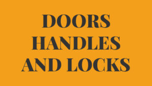 Door Handles and Locks FIAT 500 A - B - C