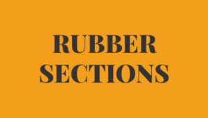 Rubber Sections FIAT 1100 - 103 Industriale