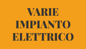 Varie impianto elettrico FIAT 500 R